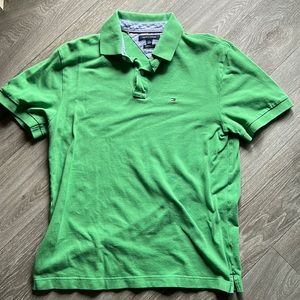 Tommy Hilfiger green polo